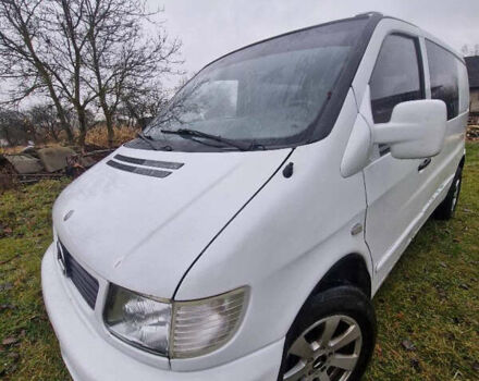 Белый Мерседес Вито, объемом двигателя 2.15 л и пробегом 350 тыс. км за 3000 $, фото 5 на Automoto.ua