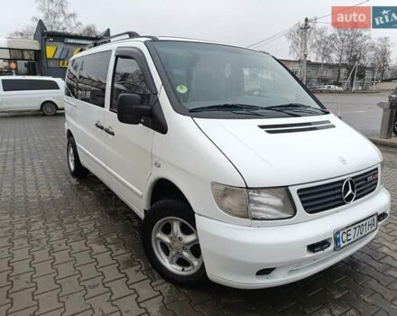 Белый Мерседес Вито, объемом двигателя 2.15 л и пробегом 370 тыс. км за 5700 $, фото 2 на Automoto.ua