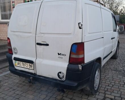 Белый Мерседес Вито, объемом двигателя 2.1 л и пробегом 347 тыс. км за 2700 $, фото 2 на Automoto.ua
