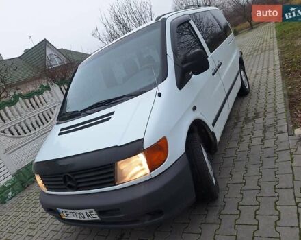 Белый Мерседес Вито, объемом двигателя 2.2 л и пробегом 333 тыс. км за 3700 $, фото 16 на Automoto.ua