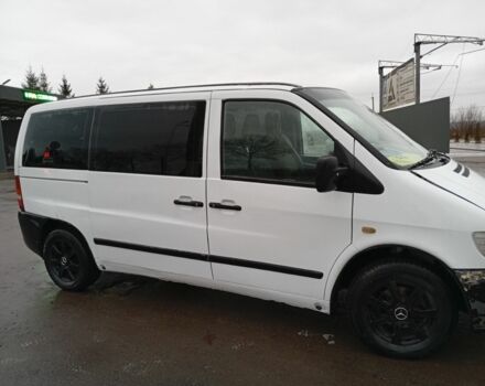 Білий Мерседес Віто, об'ємом двигуна 2.1 л та пробігом 330 тис. км за 3500 $, фото 2 на Automoto.ua