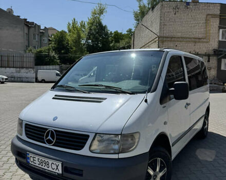 Белый Мерседес Вито, объемом двигателя 2.15 л и пробегом 302 тыс. км за 7400 $, фото 1 на Automoto.ua