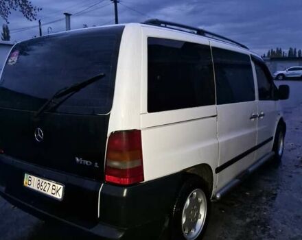 Белый Мерседес Вито, объемом двигателя 2.15 л и пробегом 295 тыс. км за 6500 $, фото 5 на Automoto.ua