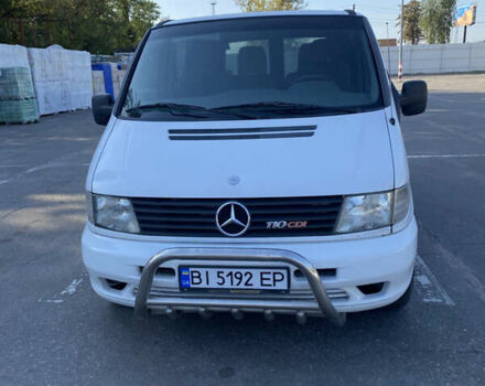 Білий Мерседес Віто, об'ємом двигуна 2.2 л та пробігом 383 тис. км за 4900 $, фото 1 на Automoto.ua