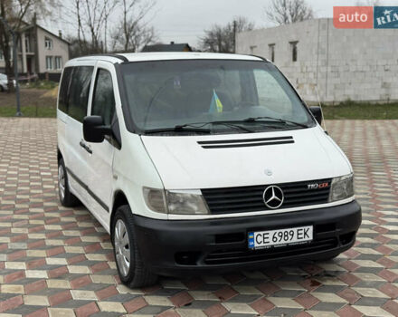 Белый Мерседес Вито, объемом двигателя 2.2 л и пробегом 401 тыс. км за 3300 $, фото 5 на Automoto.ua