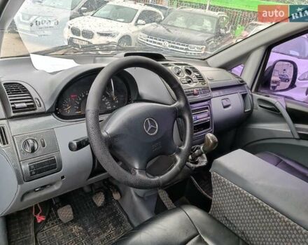 Белый Мерседес Вито, объемом двигателя 2.2 л и пробегом 251 тыс. км за 6390 $, фото 14 на Automoto.ua