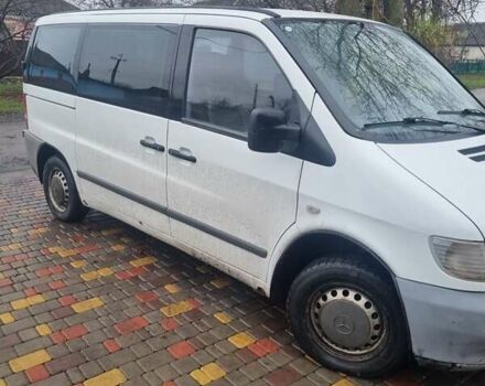 Білий Мерседес Віто, об'ємом двигуна 2.2 л та пробігом 350 тис. км за 4500 $, фото 1 на Automoto.ua