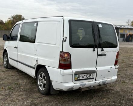 Белый Мерседес Вито, объемом двигателя 2.2 л и пробегом 450 тыс. км за 2200 $, фото 3 на Automoto.ua