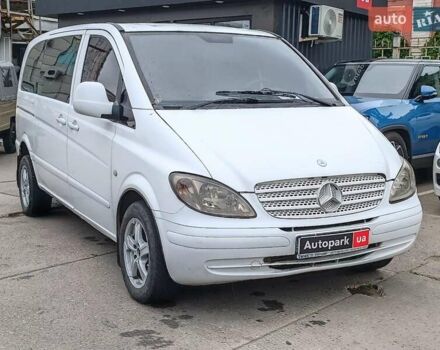 Белый Мерседес Вито, объемом двигателя 2.2 л и пробегом 251 тыс. км за 6390 $, фото 5 на Automoto.ua