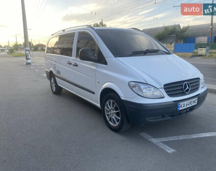 Белый Мерседес Вито, объемом двигателя 2.15 л и пробегом 155 тыс. км за 9500 $, фото 3 на Automoto.ua