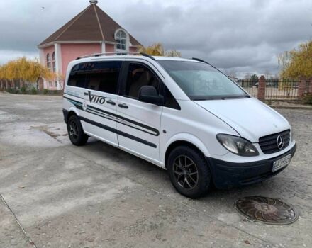 Белый Мерседес Вито, объемом двигателя 2.2 л и пробегом 399 тыс. км за 6200 $, фото 5 на Automoto.ua