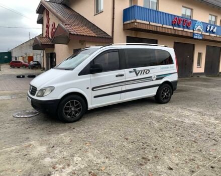 Белый Мерседес Вито, объемом двигателя 2.2 л и пробегом 399 тыс. км за 6200 $, фото 2 на Automoto.ua