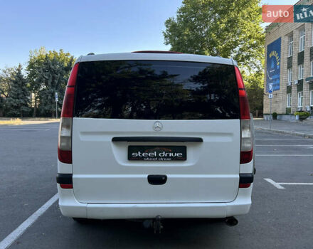 Белый Мерседес Вито, объемом двигателя 2.15 л и пробегом 372 тыс. км за 7999 $, фото 5 на Automoto.ua