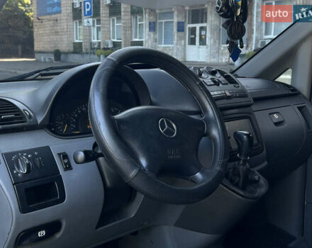 Белый Мерседес Вито, объемом двигателя 2.15 л и пробегом 372 тыс. км за 7999 $, фото 11 на Automoto.ua