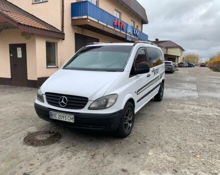 Белый Мерседес Вито, объемом двигателя 2.2 л и пробегом 399 тыс. км за 6200 $, фото 3 на Automoto.ua