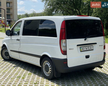 Белый Мерседес Вито, объемом двигателя 2.15 л и пробегом 440 тыс. км за 7200 $, фото 5 на Automoto.ua