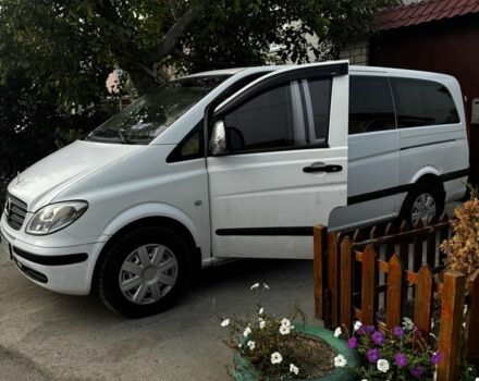 Белый Мерседес Вито, объемом двигателя 2.1 л и пробегом 462 тыс. км за 6000 $, фото 1 на Automoto.ua