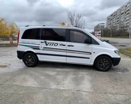 Белый Мерседес Вито, объемом двигателя 2.2 л и пробегом 399 тыс. км за 6200 $, фото 6 на Automoto.ua
