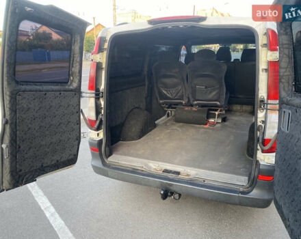 Белый Мерседес Вито, объемом двигателя 2.15 л и пробегом 155 тыс. км за 9500 $, фото 14 на Automoto.ua