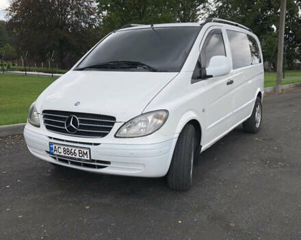 Белый Мерседес Вито, объемом двигателя 2.15 л и пробегом 228 тыс. км за 5350 $, фото 2 на Automoto.ua
