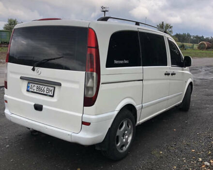 Белый Мерседес Вито, объемом двигателя 2.15 л и пробегом 295 тыс. км за 5500 $, фото 9 на Automoto.ua