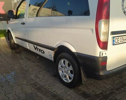 Белый Мерседес Вито, объемом двигателя 2.15 л и пробегом 360 тыс. км за 6500 $, фото 5 на Automoto.ua