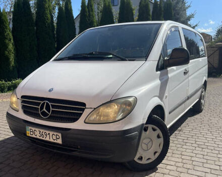 Білий Мерседес Віто, об'ємом двигуна 2.15 л та пробігом 308 тис. км за 7000 $, фото 1 на Automoto.ua