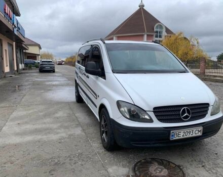 Белый Мерседес Вито, объемом двигателя 2.2 л и пробегом 399 тыс. км за 6200 $, фото 4 на Automoto.ua