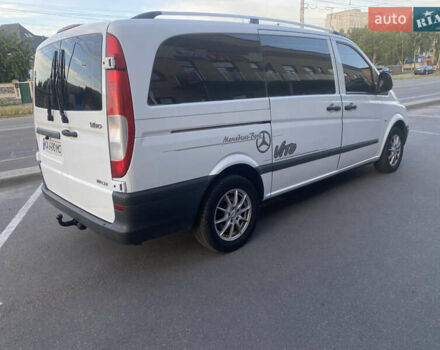 Белый Мерседес Вито, объемом двигателя 2.15 л и пробегом 155 тыс. км за 9500 $, фото 8 на Automoto.ua