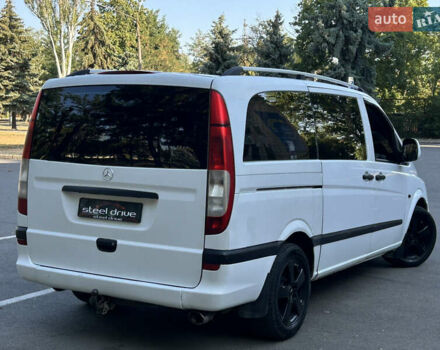 Белый Мерседес Вито, объемом двигателя 2.15 л и пробегом 372 тыс. км за 7999 $, фото 7 на Automoto.ua