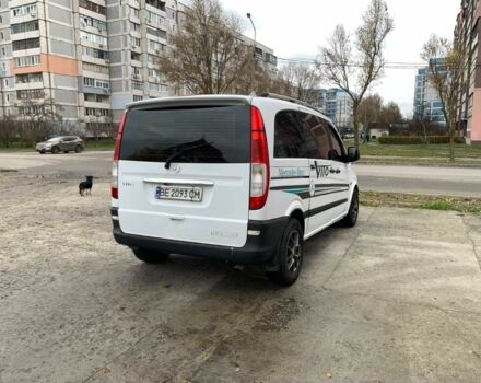 Белый Мерседес Вито, объемом двигателя 2.2 л и пробегом 399 тыс. км за 6200 $, фото 7 на Automoto.ua