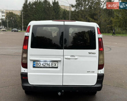 Белый Мерседес Вито, объемом двигателя 2.15 л и пробегом 290 тыс. км за 5400 $, фото 25 на Automoto.ua