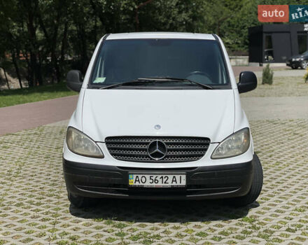 Белый Мерседес Вито, объемом двигателя 2.15 л и пробегом 440 тыс. км за 7200 $, фото 4 на Automoto.ua