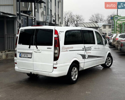 Белый Мерседес Вито, объемом двигателя 2.15 л и пробегом 785 тыс. км за 6600 $, фото 9 на Automoto.ua