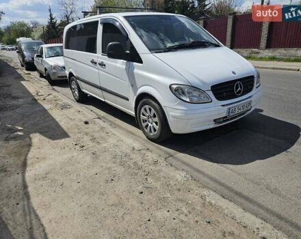 Белый Мерседес Вито, объемом двигателя 2.2 л и пробегом 325 тыс. км за 8000 $, фото 9 на Automoto.ua
