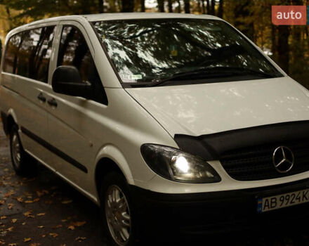 Белый Мерседес Вито, объемом двигателя 2.15 л и пробегом 246 тыс. км за 7299 $, фото 4 на Automoto.ua
