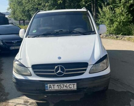Белый Мерседес Вито, объемом двигателя 2.2 л и пробегом 412 тыс. км за 4600 $, фото 2 на Automoto.ua