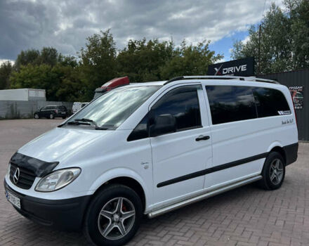 Білий Мерседес Віто, об'ємом двигуна 2.15 л та пробігом 331 тис. км за 6350 $, фото 25 на Automoto.ua