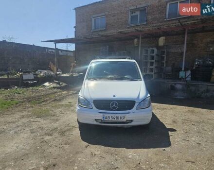 Белый Мерседес Вито, объемом двигателя 2.2 л и пробегом 325 тыс. км за 8000 $, фото 6 на Automoto.ua