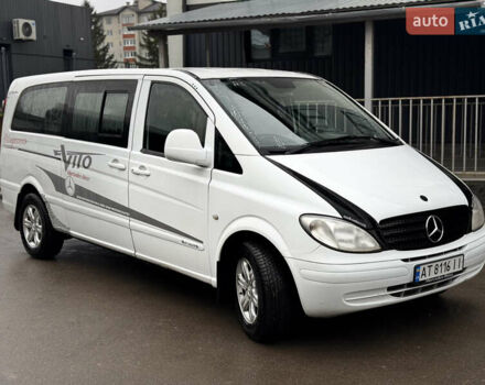 Белый Мерседес Вито, объемом двигателя 2.15 л и пробегом 785 тыс. км за 6600 $, фото 4 на Automoto.ua