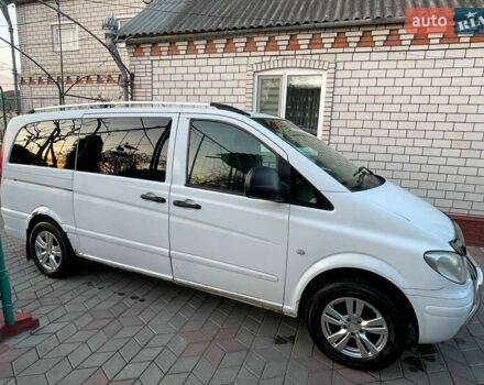 Белый Мерседес Вито, объемом двигателя 2.15 л и пробегом 324 тыс. км за 6900 $, фото 4 на Automoto.ua