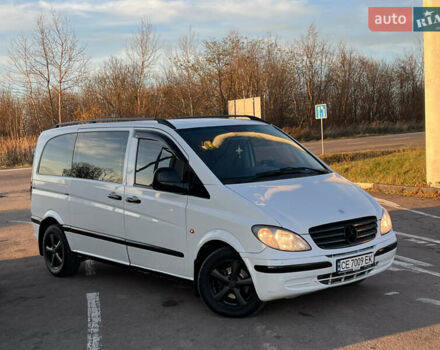 Белый Мерседес Вито, объемом двигателя 2.2 л и пробегом 416 тыс. км за 7450 $, фото 5 на Automoto.ua