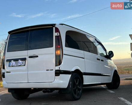 Белый Мерседес Вито, объемом двигателя 2.2 л и пробегом 416 тыс. км за 7450 $, фото 14 на Automoto.ua