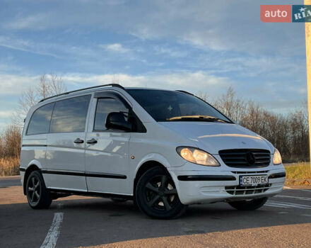 Белый Мерседес Вито, объемом двигателя 2.2 л и пробегом 416 тыс. км за 7450 $, фото 9 на Automoto.ua