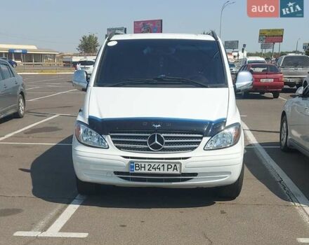 Мерседес Віто 2005 у Одесі на Automoto.ua Білий Мерседес Віто, об'ємом двигуна 2.2 л та пробігом 294 тис. км за 10800 $, фото 9 на Automoto.ua