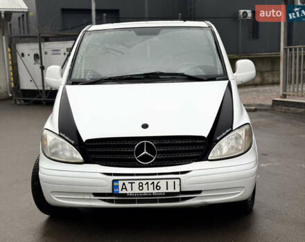 Белый Мерседес Вито, объемом двигателя 2.15 л и пробегом 785 тыс. км за 6600 $, фото 2 на Automoto.ua
