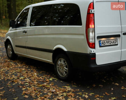 Белый Мерседес Вито, объемом двигателя 2.15 л и пробегом 246 тыс. км за 7299 $, фото 7 на Automoto.ua