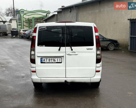 Белый Мерседес Вито, объемом двигателя 2.15 л и пробегом 785 тыс. км за 6600 $, фото 10 на Automoto.ua