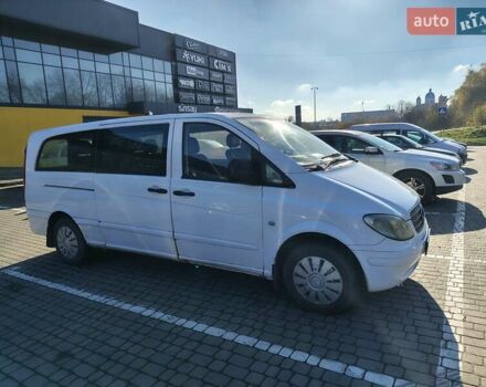 Белый Мерседес Вито, объемом двигателя 2.15 л и пробегом 387 тыс. км за 5800 $, фото 4 на Automoto.ua