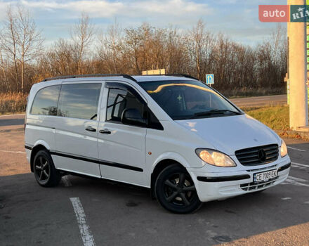 Белый Мерседес Вито, объемом двигателя 2.2 л и пробегом 416 тыс. км за 7450 $, фото 6 на Automoto.ua